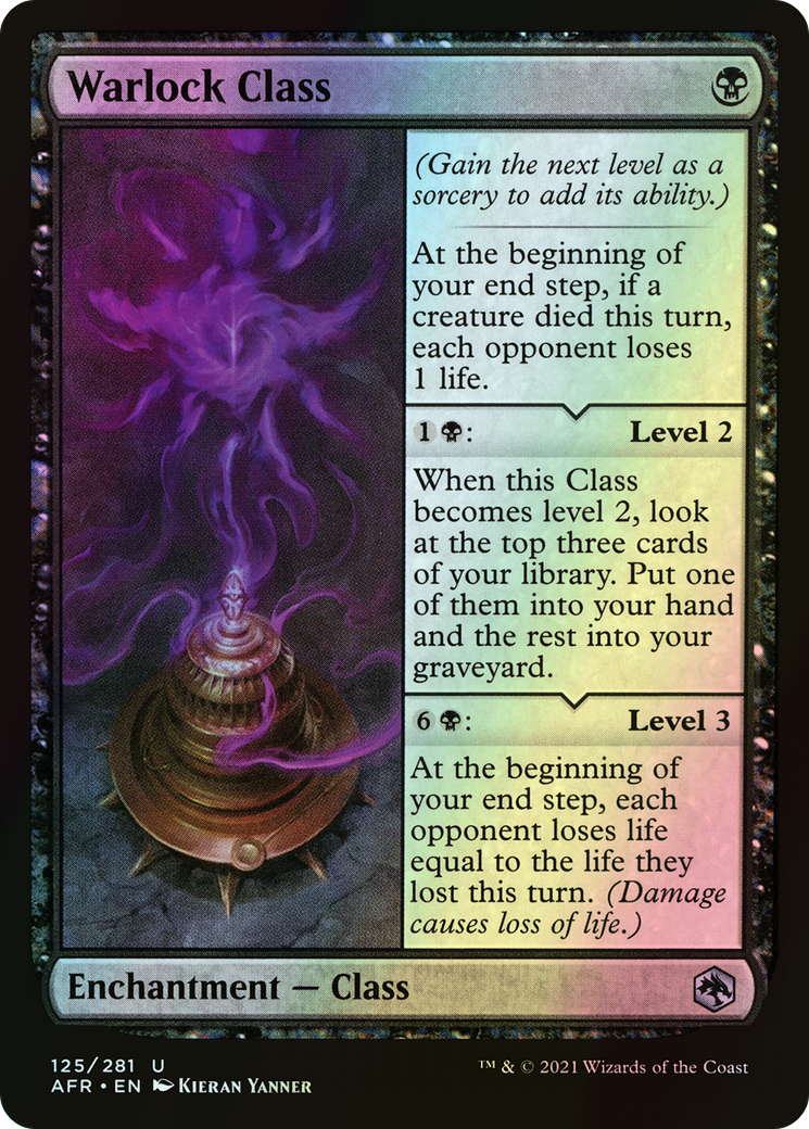 Warlock Class (AFR) #125 [EN/F]