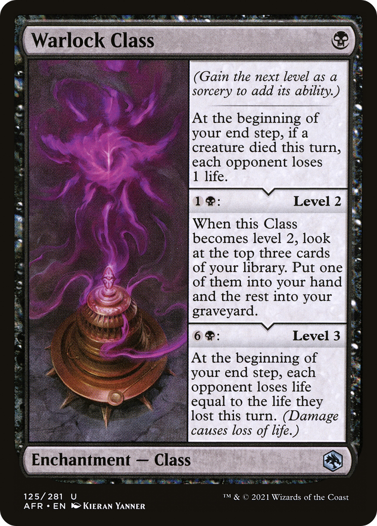 Warlock Class (AFR) #125 [EN/N]