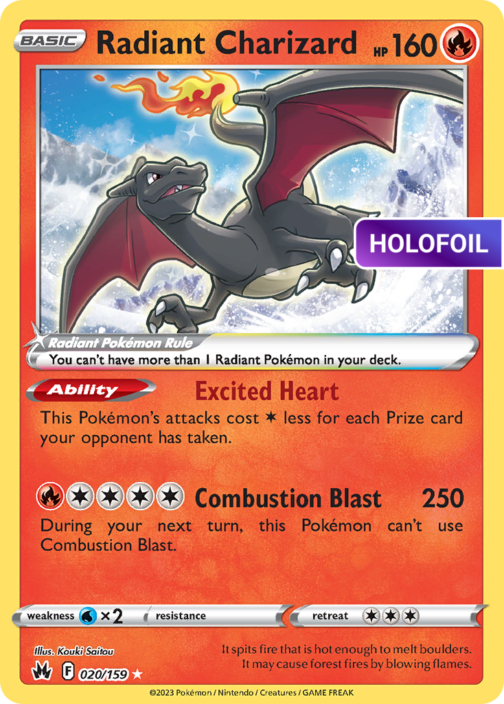 Radiant Charizard (CRZ) #020 [EN/H]