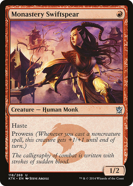 Monastery Swiftspear (KTK) #118 [EN/N] s/o