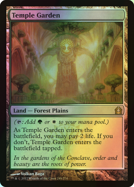 Temple Garden (RTR) #248 [EN/F]