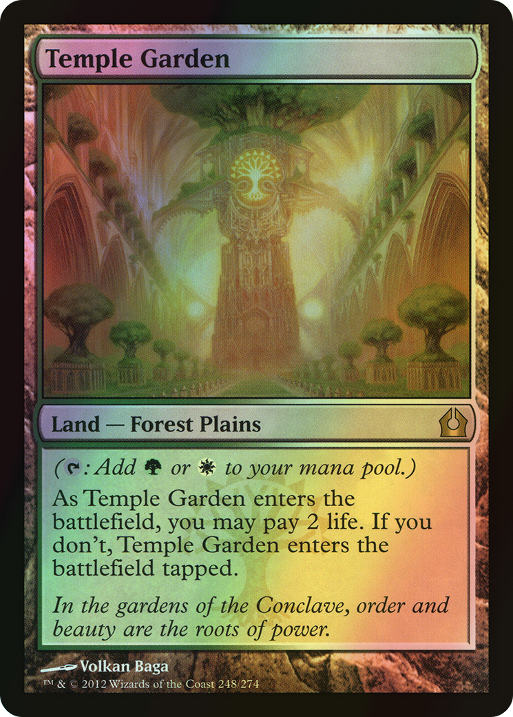 Temple Garden (RTR) #248 [EN/F] s/o