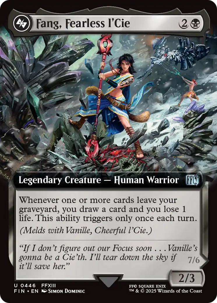 Fang, Fearless l'Cie (FIN) #446 [EN/N] s/o
