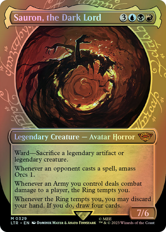 Sauron, the Dark Lord (LTR) #329 [EN/F]