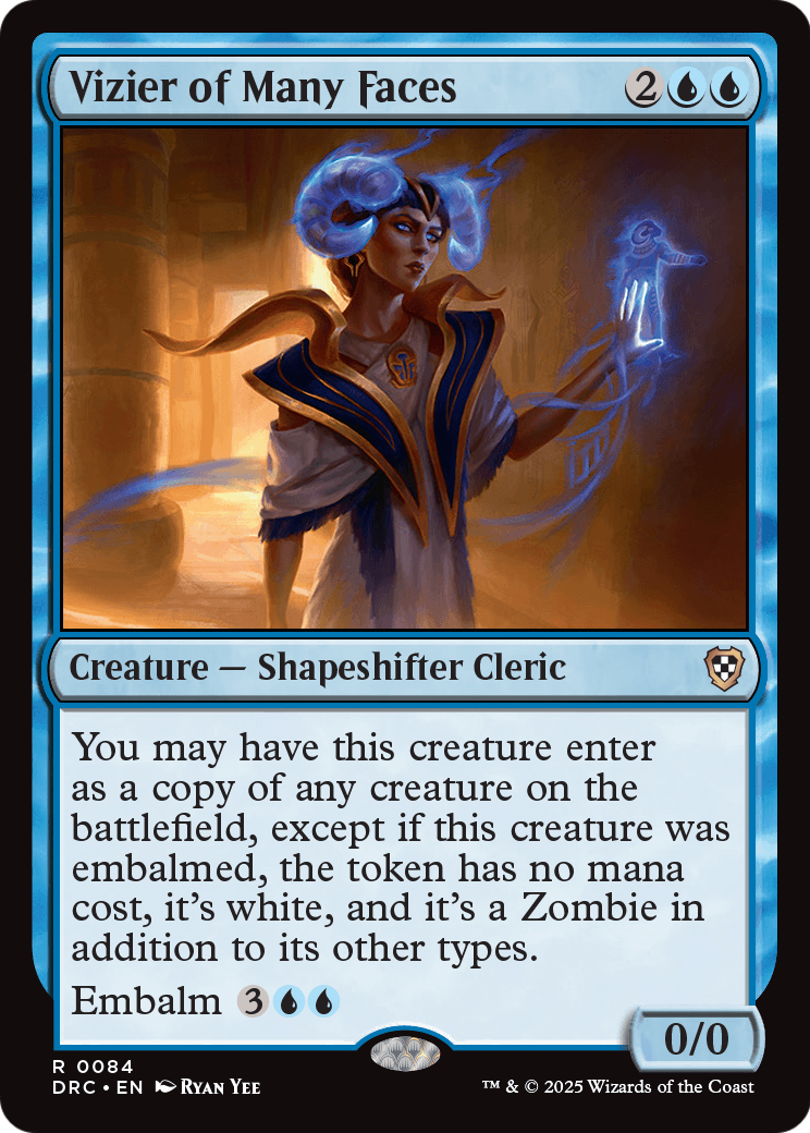 Vizier of Many Faces (DRC) #84 [EN/N]