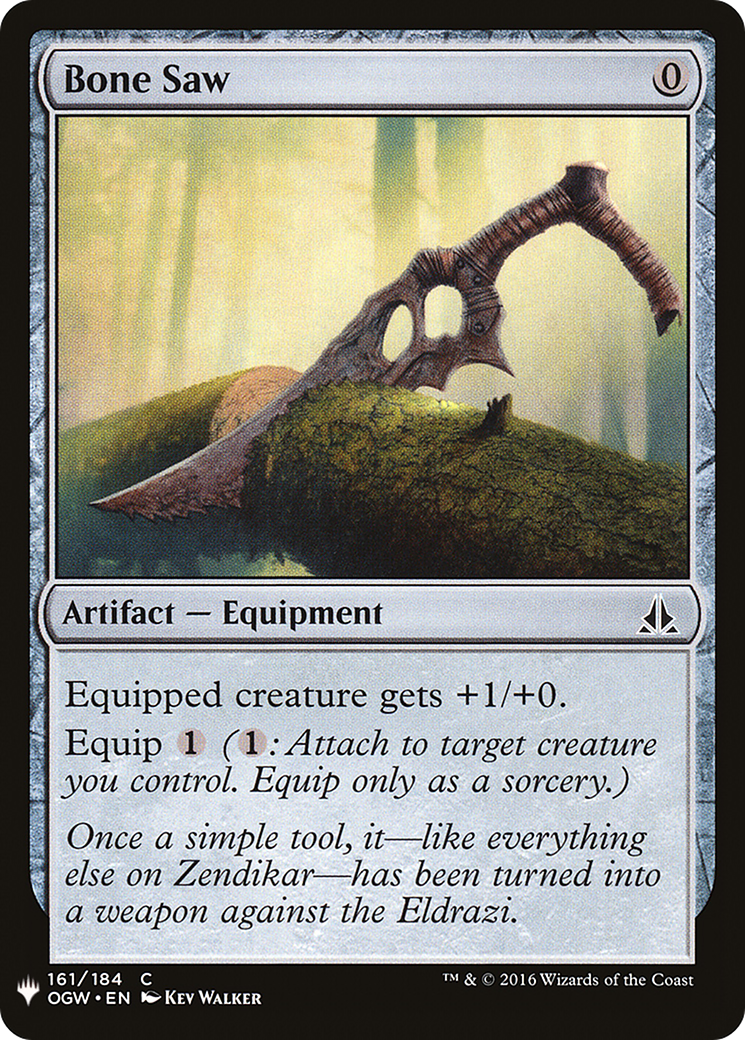 Bone Saw (PLST) #OGW-161 [EN/N]