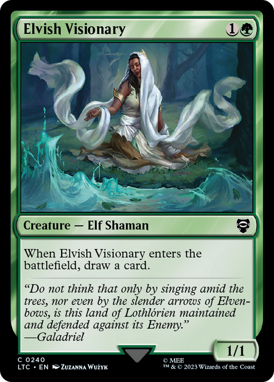 Elvish Visionary (LTC) #240 [EN/N]