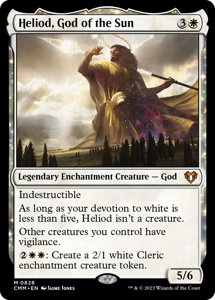 Heliod, God of the Sun (CMM) #826 [EN/N] s/o