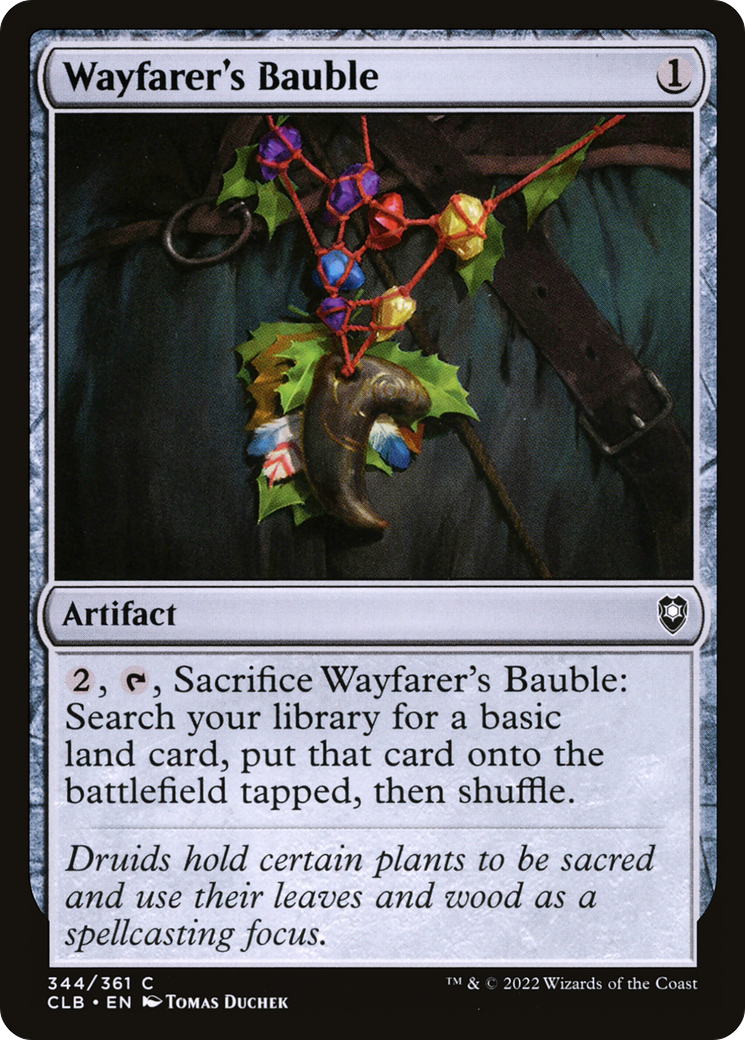 Wayfarer's Bauble (CLB) #344 [EN/N] s/o