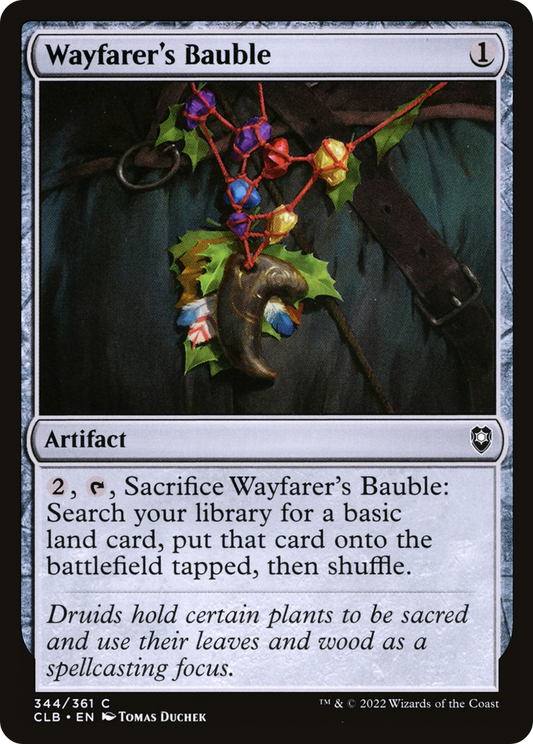 Wayfarer's Bauble (CLB) #344 [EN/N] s/o