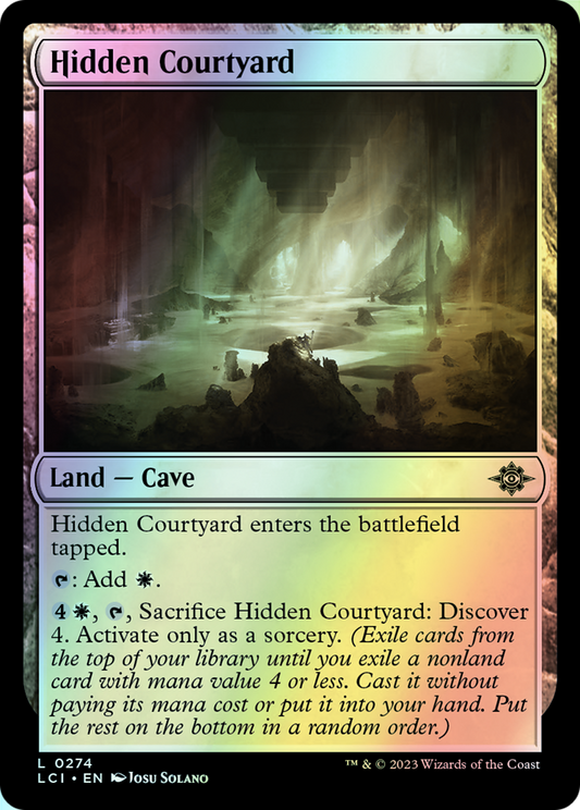 Hidden Courtyard (LCI) #274 [EN/F]