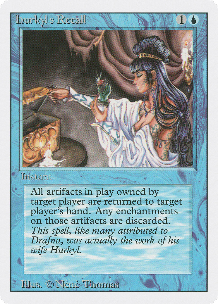 Hurkyl's Recall (3ED) #60 [EN/N]