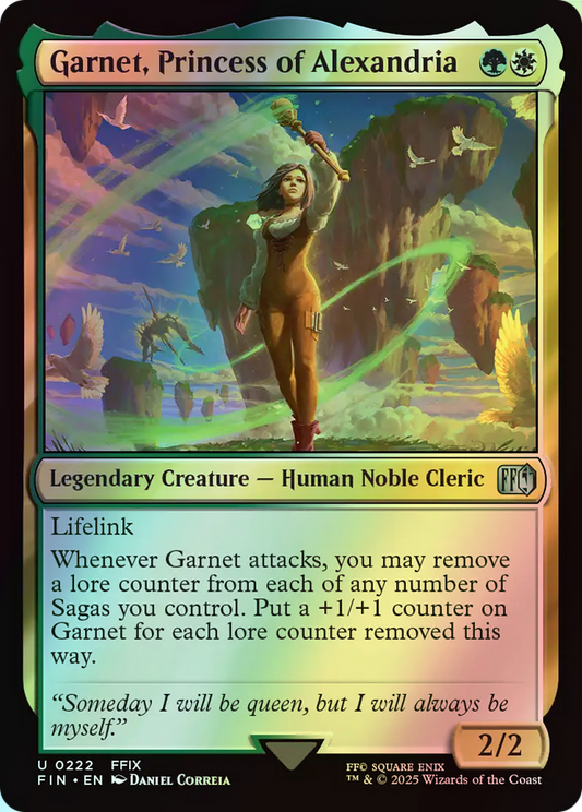 Garnet, Princess of Alexandria (FIN) #222 [EN/F] s/o