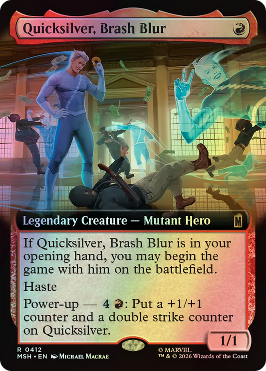 Quicksilver, Brash Blur (MSH) #412 [EN/F]