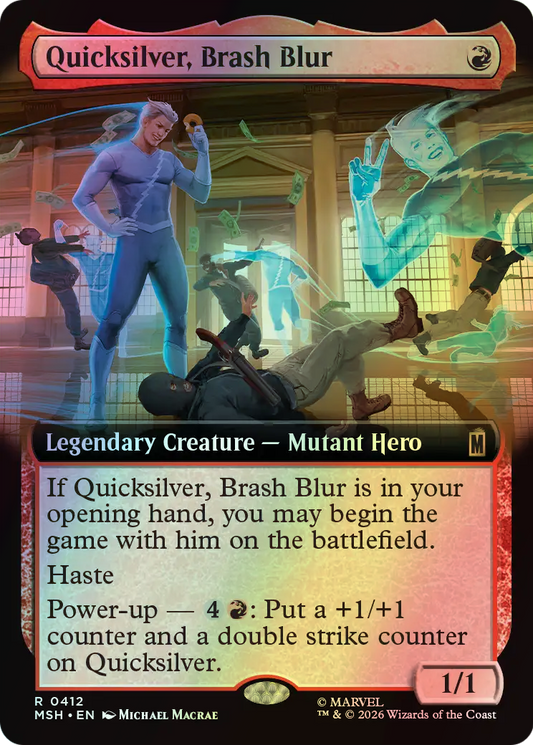 Quicksilver, Brash Blur (MSH) #412 [EN/F] s/o