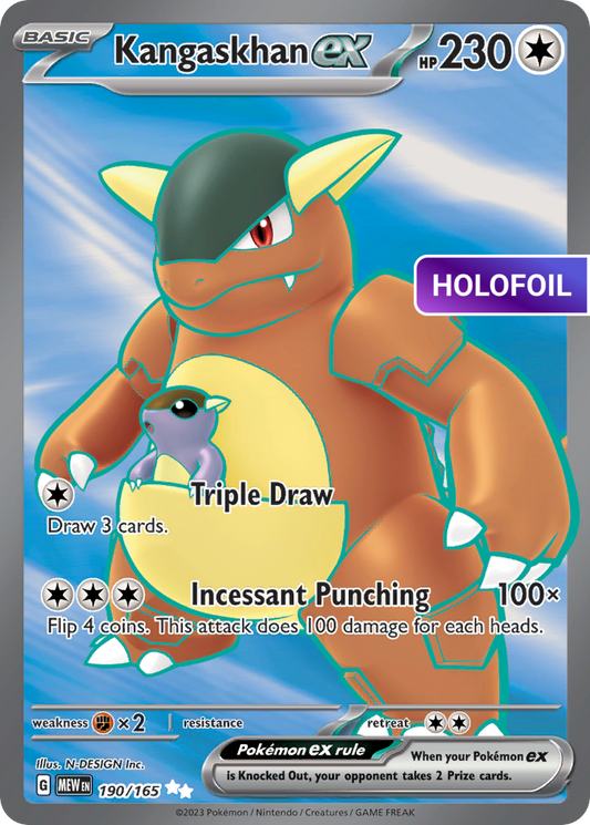 Kangaskhan ex (MEW) #190 [EN/H]