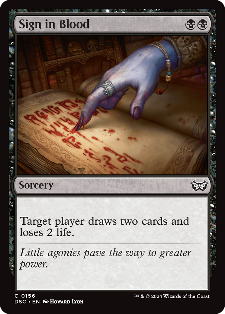 Sign in Blood (DSC) #156 [EN/N] s/o