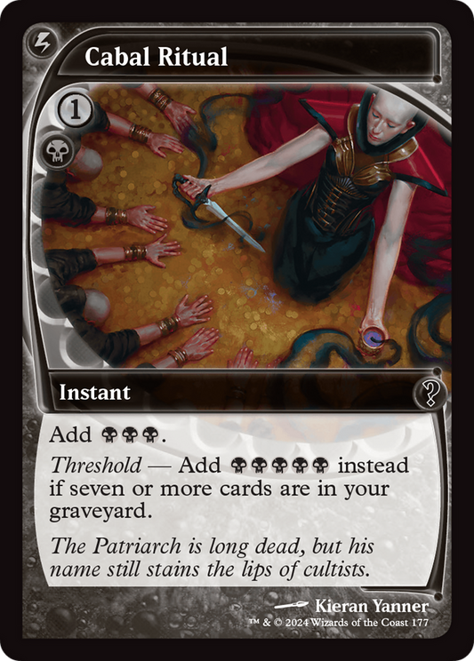 Cabal Ritual (MB2) #177 [EN/N] s/o