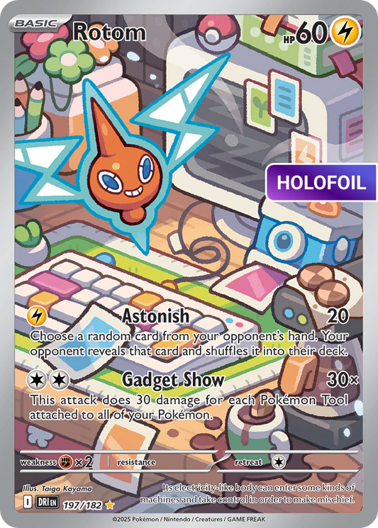 Rotom - 197/182 (DRI) #197 [EN/H] s/o