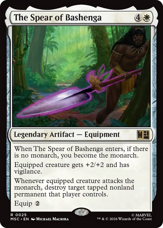 The Spear of Bashenga (MSC) #25 [EN/N]
