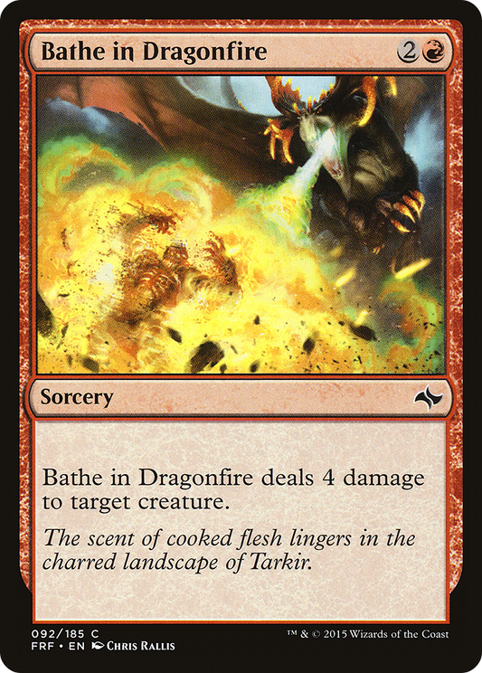Bathe in Dragonfire (FRF) #92 [EN/N]