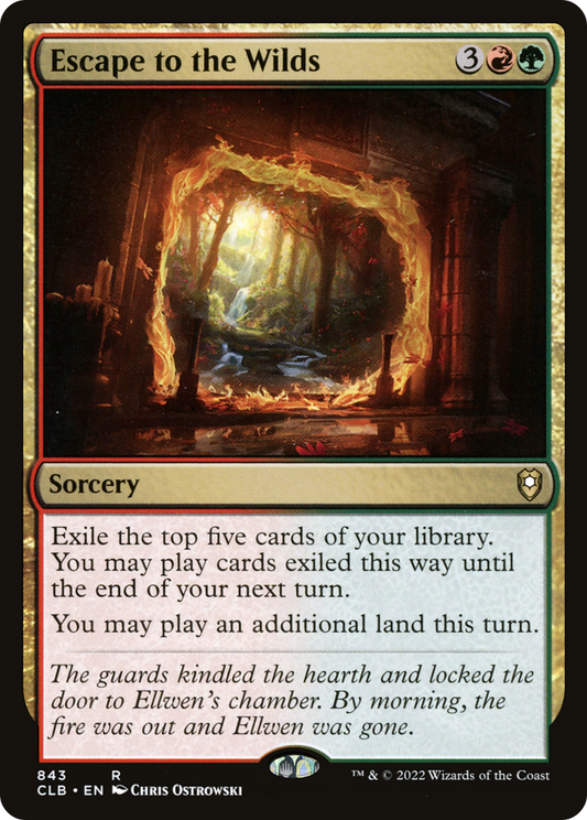 Escape to the Wilds (CLB) #843 [EN/N]