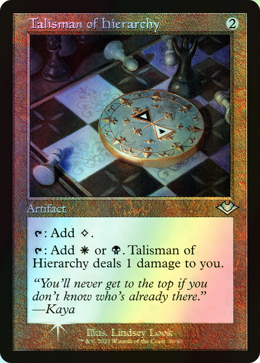 Talisman of Hierarchy (H1R) #36 [EN/E] s/o