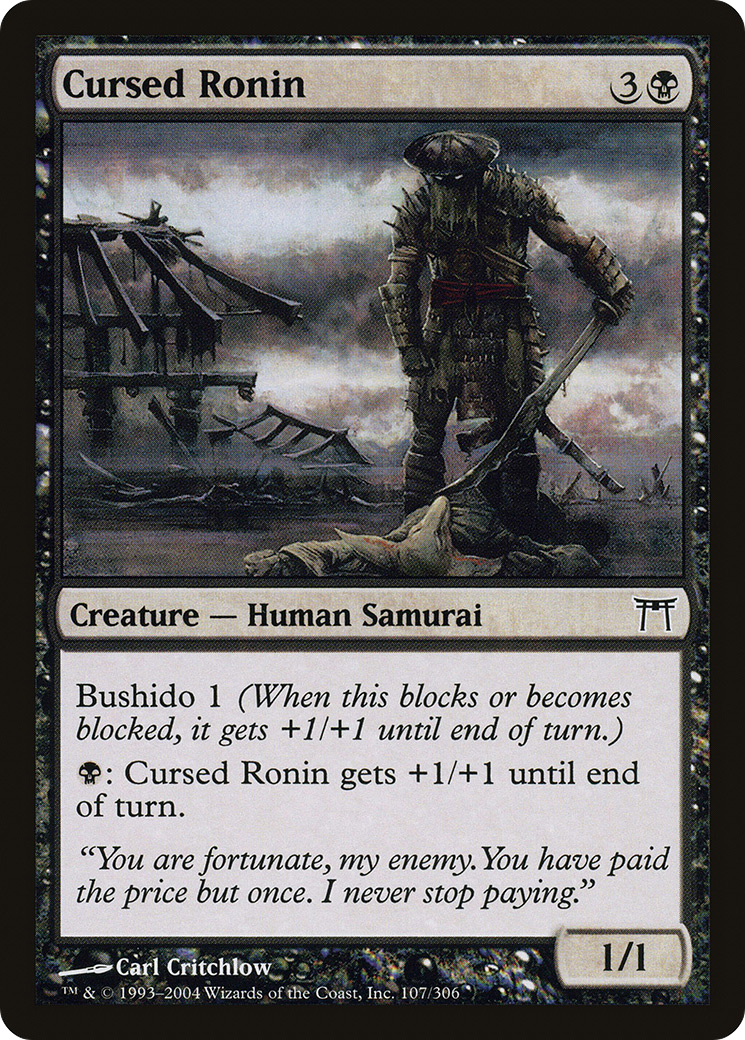 Cursed Ronin (CHK) #107 [EN/N]