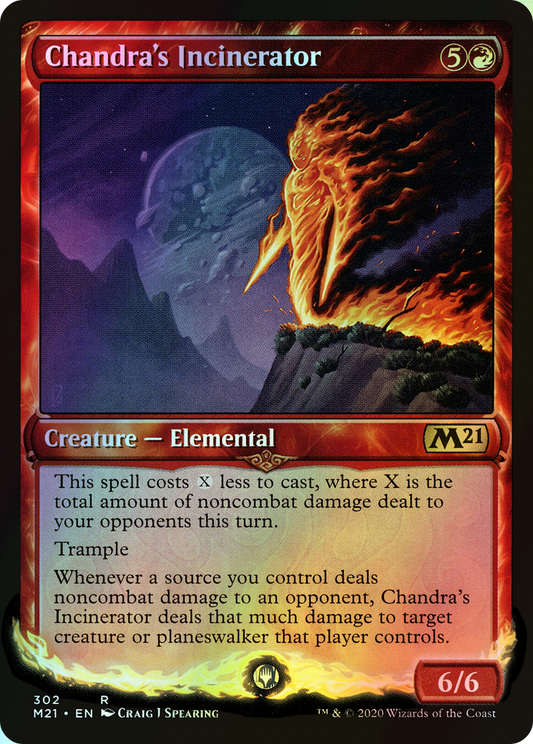Chandra's Incinerator (M21) #302 [EN/F] s/o