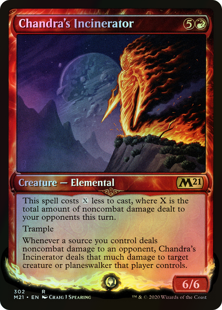 Chandra's Incinerator (M21) #302 [EN/F] s/o