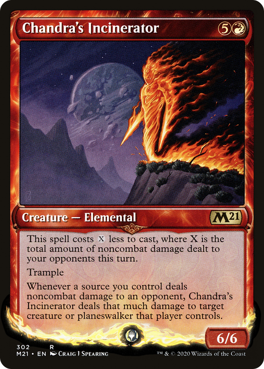 Chandra's Incinerator (M21) #302 [EN/N] s/o