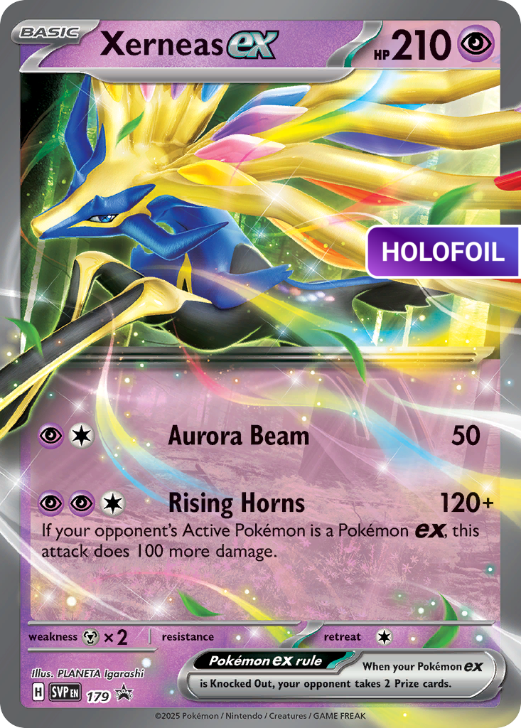 Xerneas ex - 179 (SVP) #179 [EN/H]