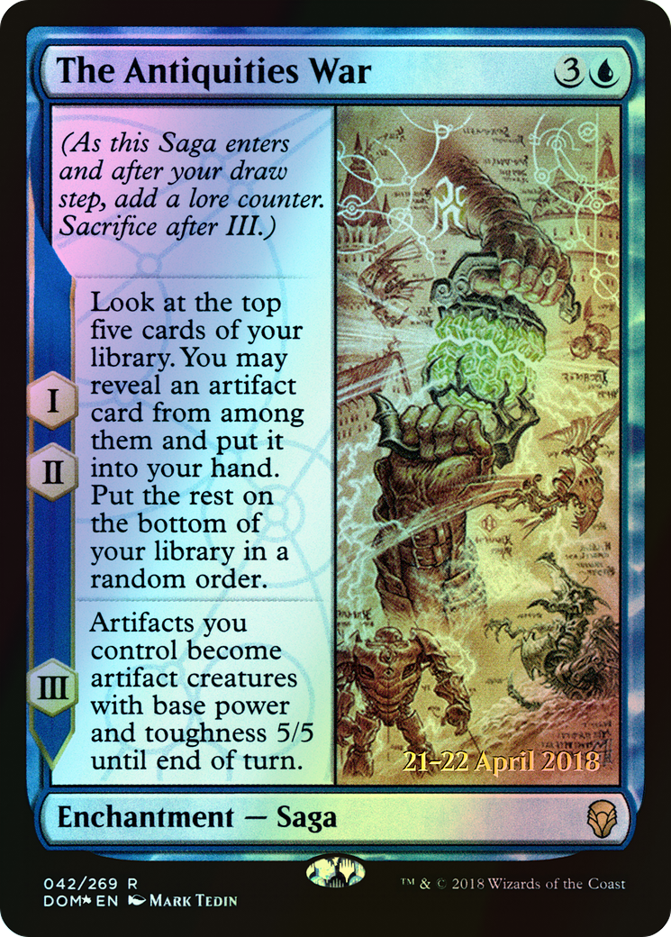 The Antiquities War (PDOM) #42s [EN/F]