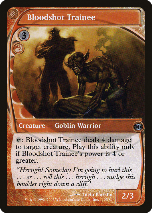 Bloodshot Trainee (FUT) #110 [EN/N]