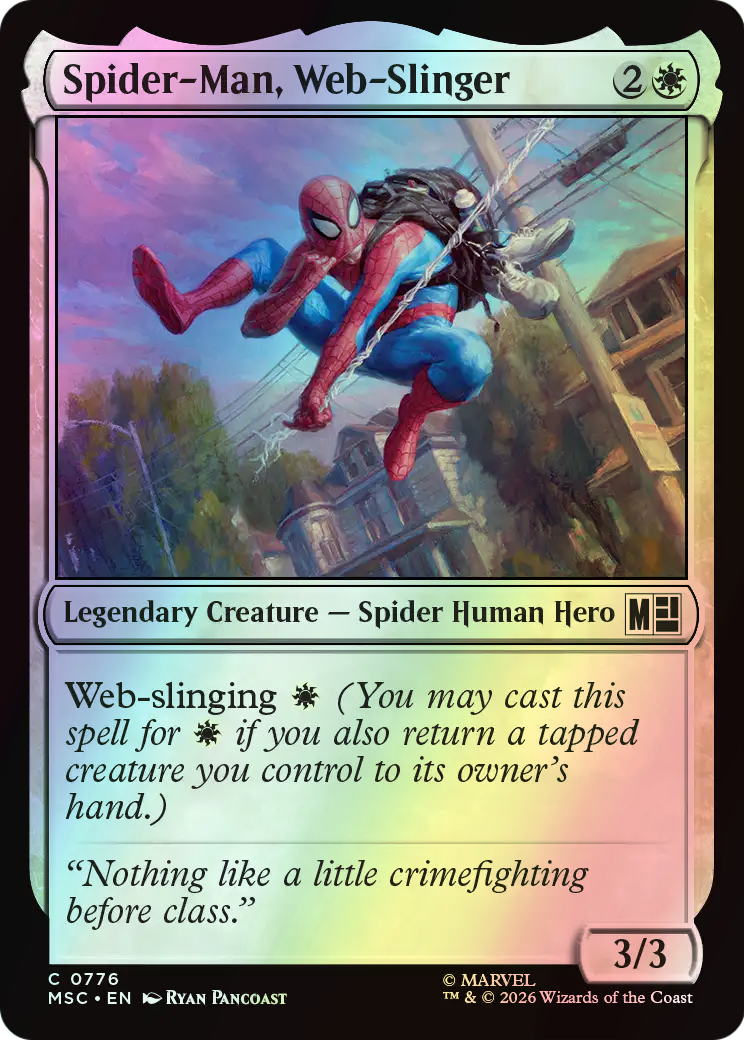 Spider-Man, Web-Slinger (MSC) #776 [EN/F] s/o