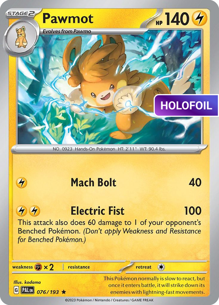 Pawmot (PAL) #76 [EN/H] s/o