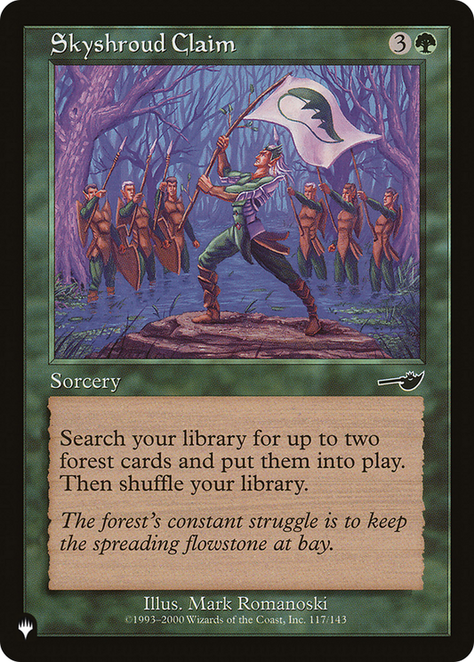 Skyshroud Claim (PLST) #NEM-117 [EN/N] s/o