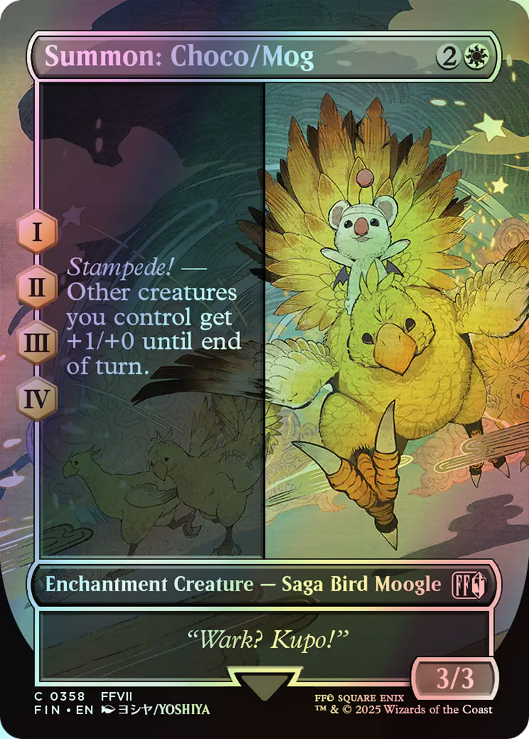 Summon: Choco/Mog (FIN) #358 [EN/F] s/o
