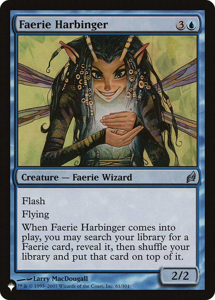 Faerie Harbinger (PLST) #LRW-61 [EN/N]