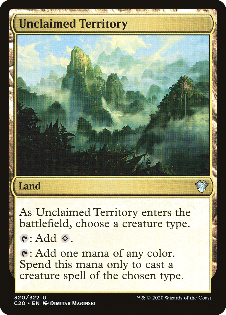Unclaimed Territory (C20) #320 [EN/N]