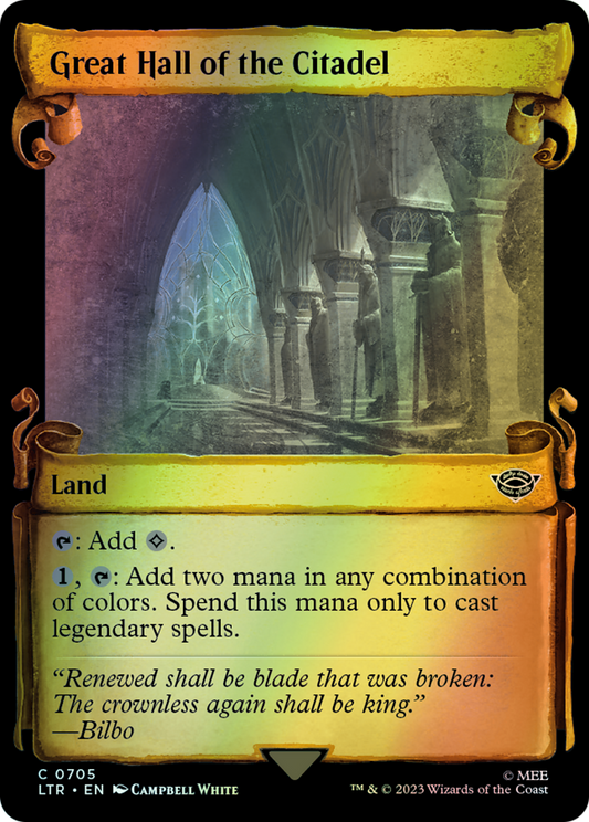 Great Hall of the Citadel - Silver Foil (LTR) #705 [EN/F] s/o
