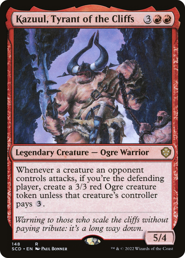 Kazuul, Tyrant of the Cliffs (SCD) #148 [EN/N] s/o