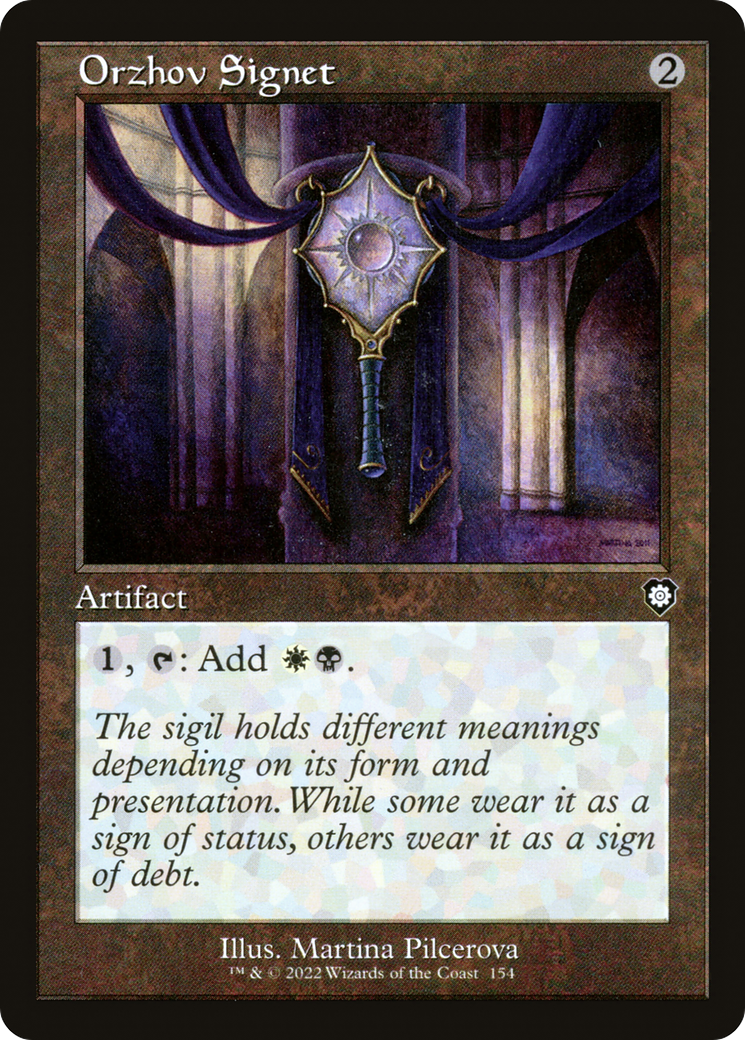 Orzhov Signet (BRC) #154 [EN/N]