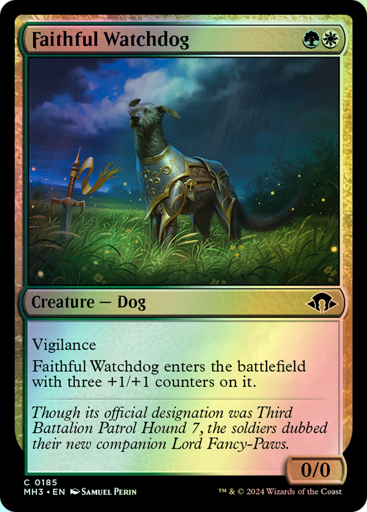 Faithful Watchdog (MH3) #185 [EN/F]