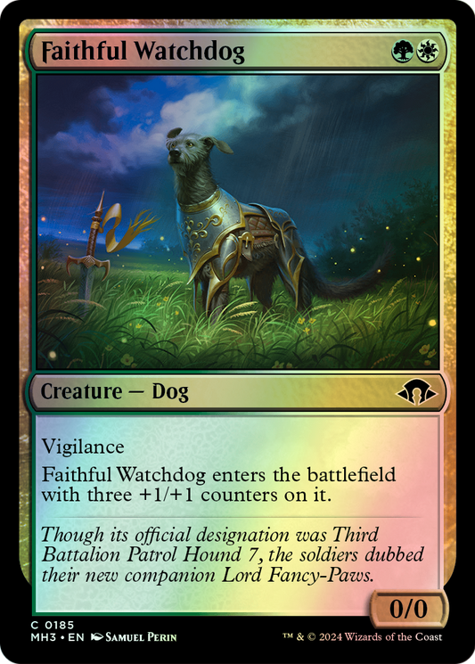 Faithful Watchdog (MH3) #185 [EN/F]