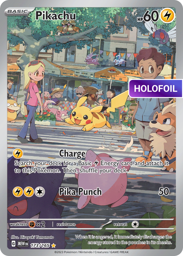 Pikachu (MEW) #173 [EN/H]