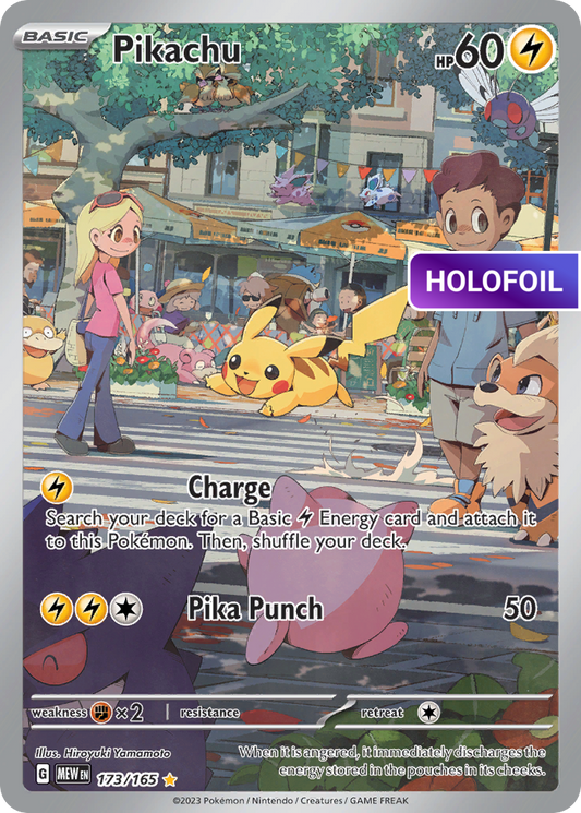 Pikachu (MEW) #173 [EN/H] s/o