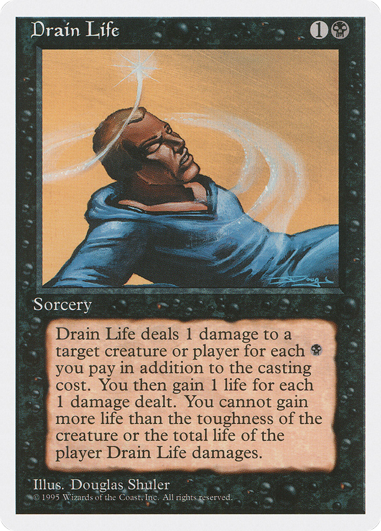 Drain Life (4ED) #132 [EN/N] s/o