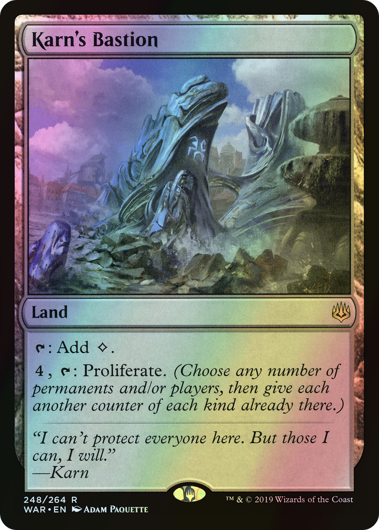 Karn's Bastion (WAR) #248 [EN/F] s/o