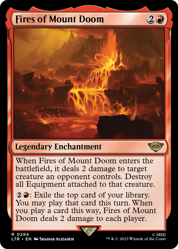 Fires of Mount Doom (LTR) #294 [EN/N]